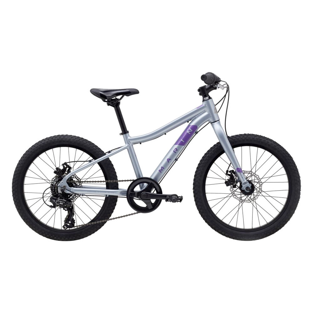 Marin Hidden Canyon 20" Disc Bike 2021 - GLOSS SILVER/PURPLE