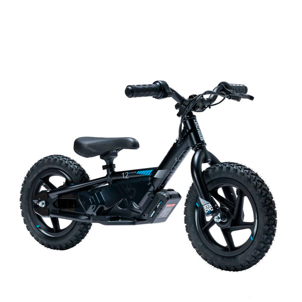 Stacyc2eDrive Kids Balance Bike - BLK - 12"