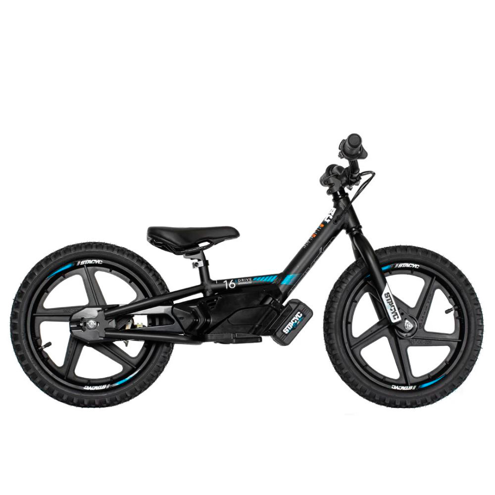 Stacyc6eDrive Brushless Kids Balance Bike - BLK - 16"