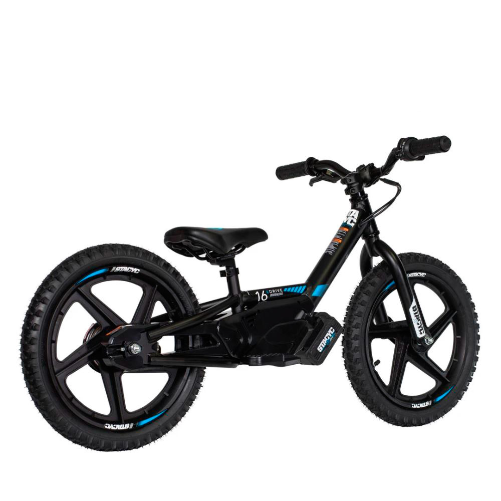 Stacyc6eDrive Brushless Kids Balance Bike - BLK - 16"