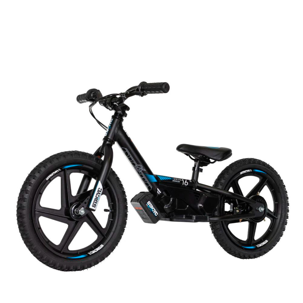 Stacyc6eDrive Brushless Kids Balance Bike - BLK - 16"