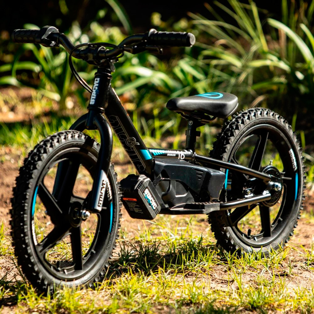 Stacyc6eDrive Brushless Kids Balance Bike - BLK - 16"