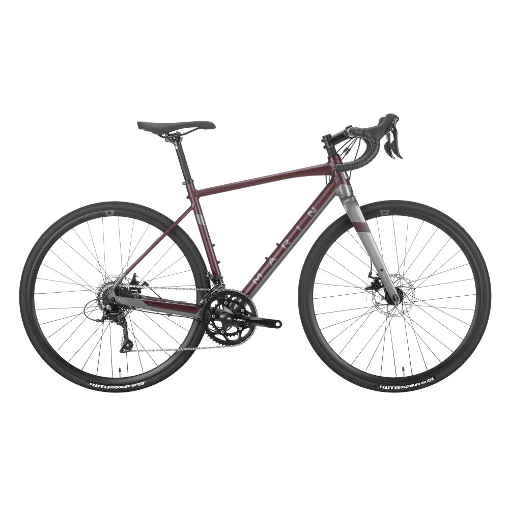 Marin Gestalt Bike 2022 - RED/CHARCOAL 52