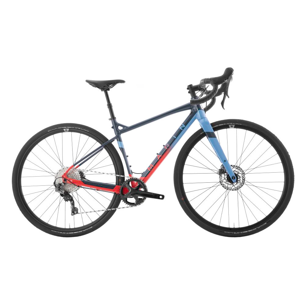 Marin Gestalt X11 Bike 2022 - GREY/BLUE/ORANGE 52