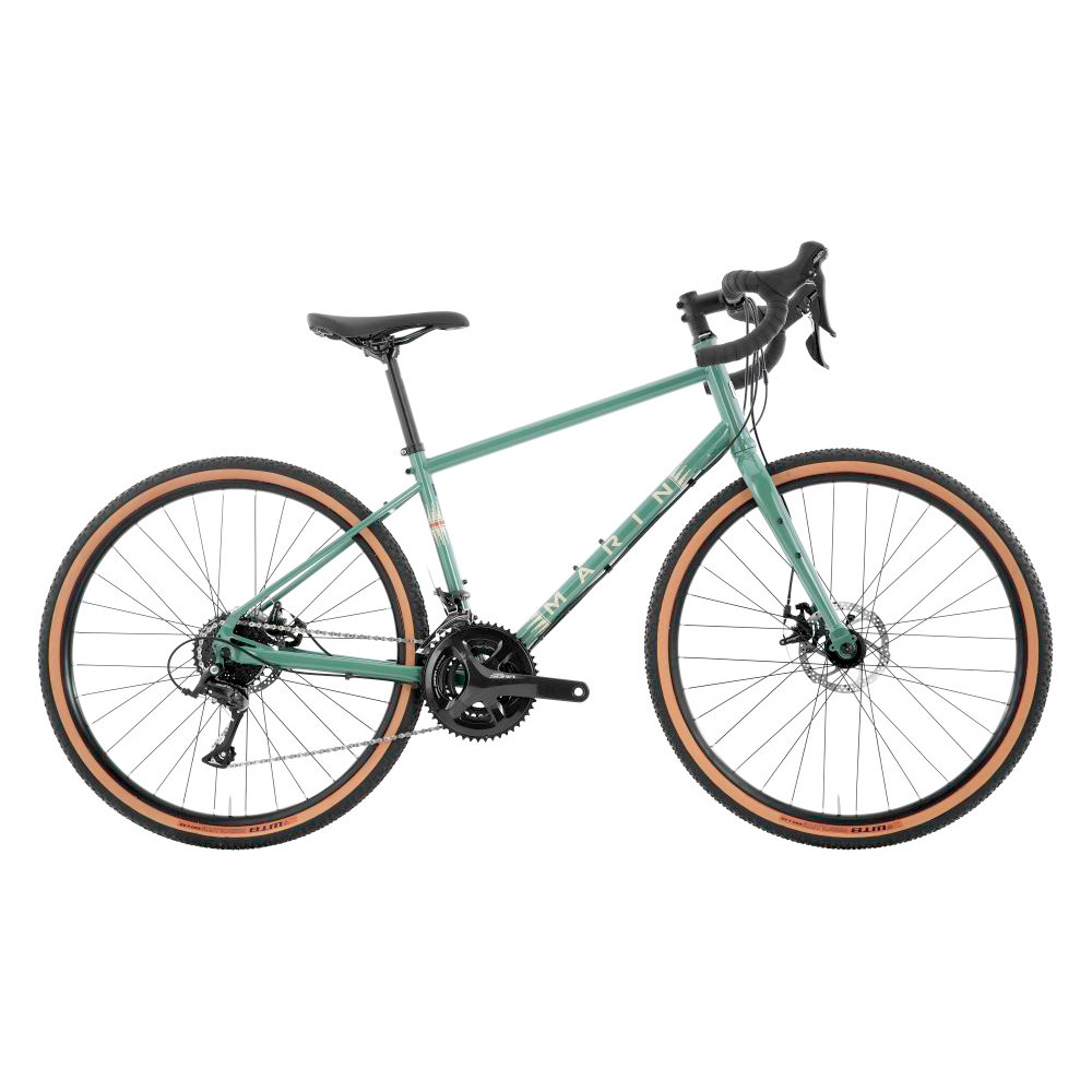 Marin Four Corners Bike 2022 - GLOSS GREEN/TAN - SML