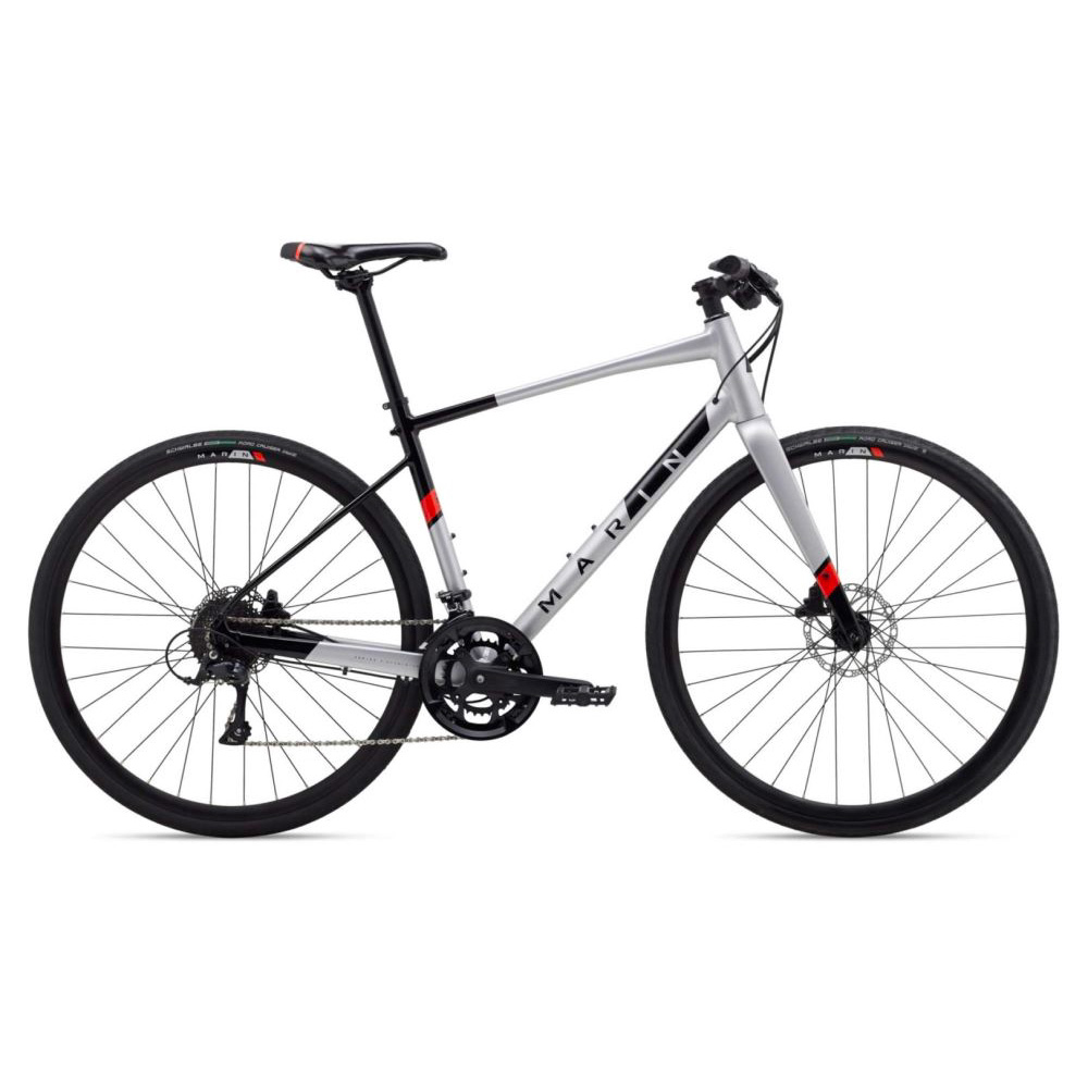 Marin Fairfax 3 Bike 2021 - SILVER/BLACK - SML