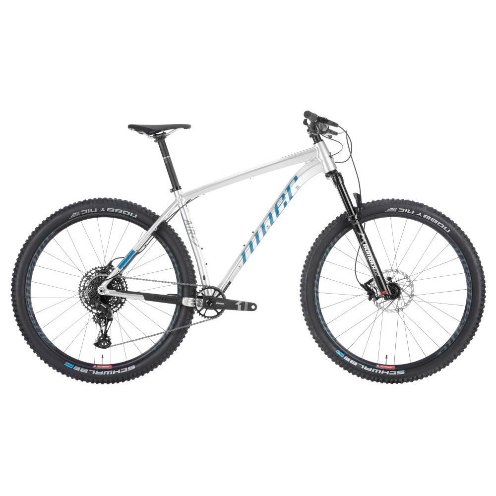 Niner Air 9 2-Star Bike 2021 - SILVER/BAJA BLUE XL