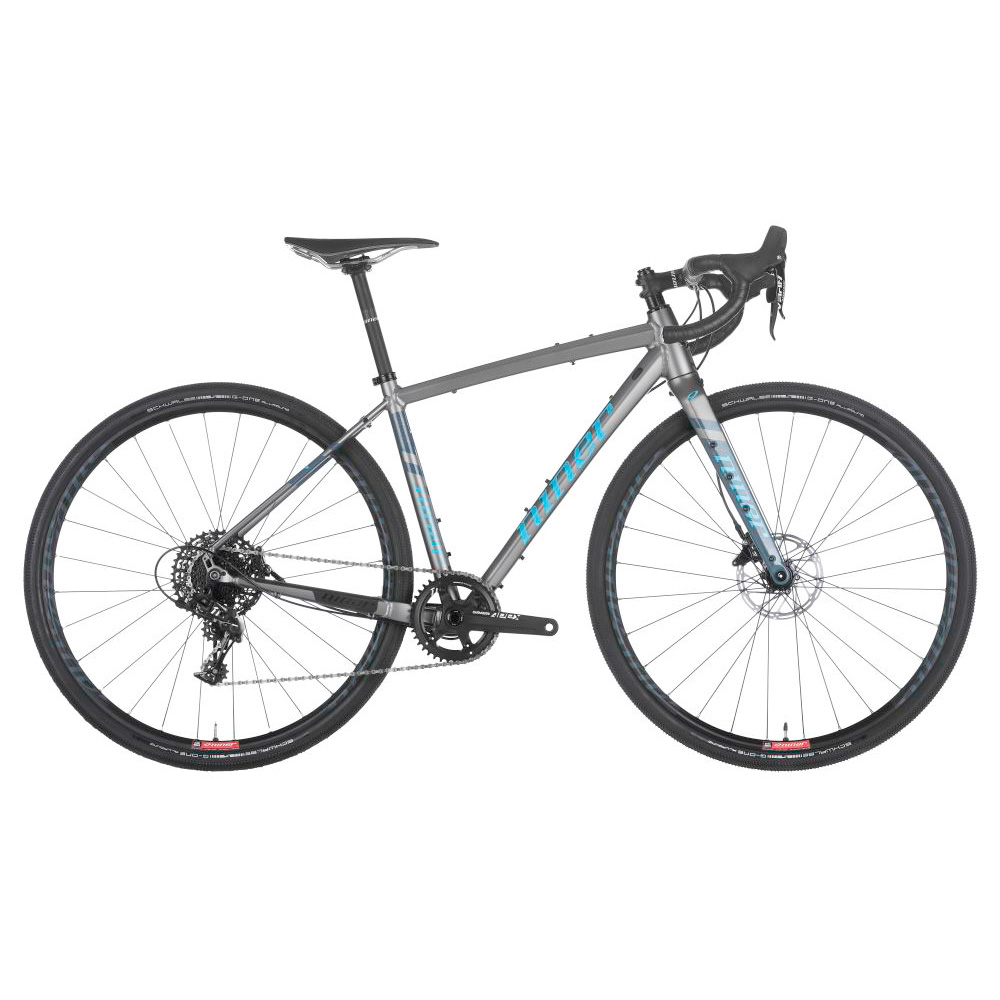 Niner RLT 9 2-Star Bike 2021 - GREY/SKY BLUE 47CM