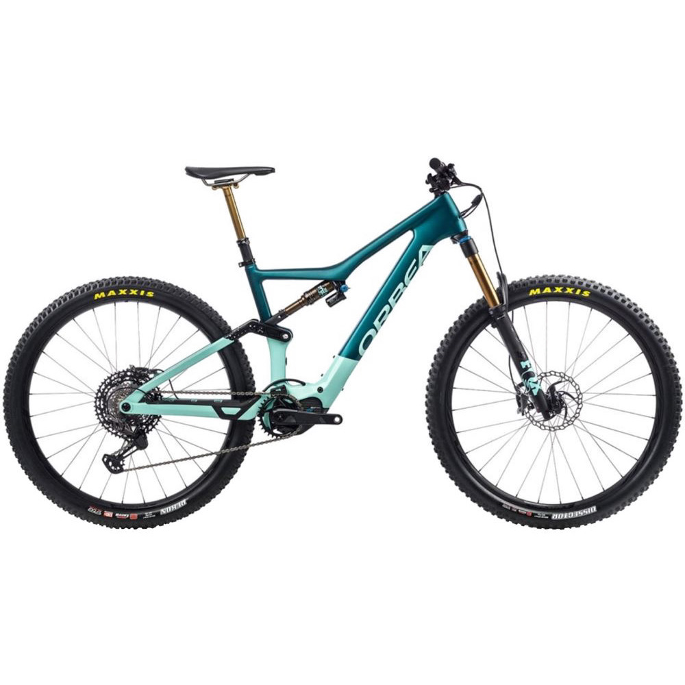 Orbea Rise M-Team 20MPH E-Bike 2021 - ICE GRN - OCEAN L