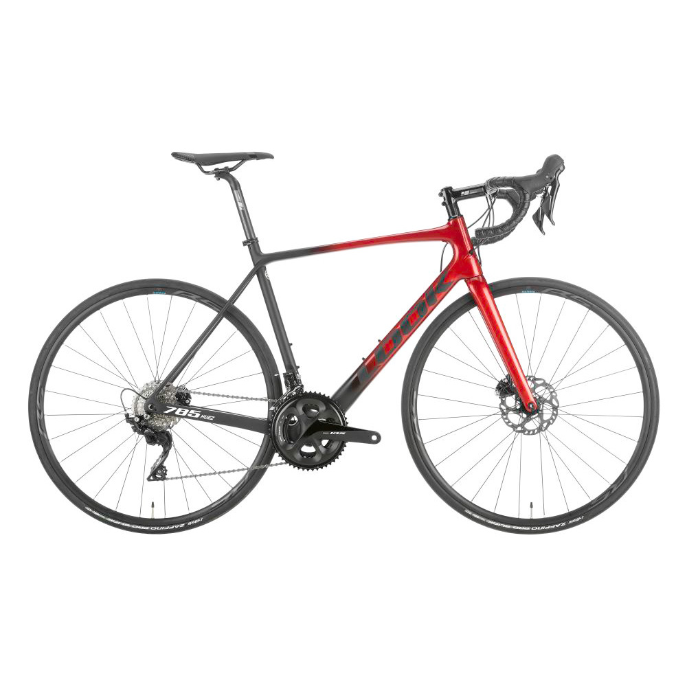 Look85 Huez Disc05 Bike 2021 - BLK/METALLIC RED L