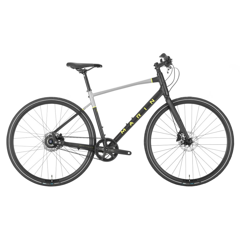 Marin Presidio 3 700C Bike 2022 - SATIN BLACK MEDIUM