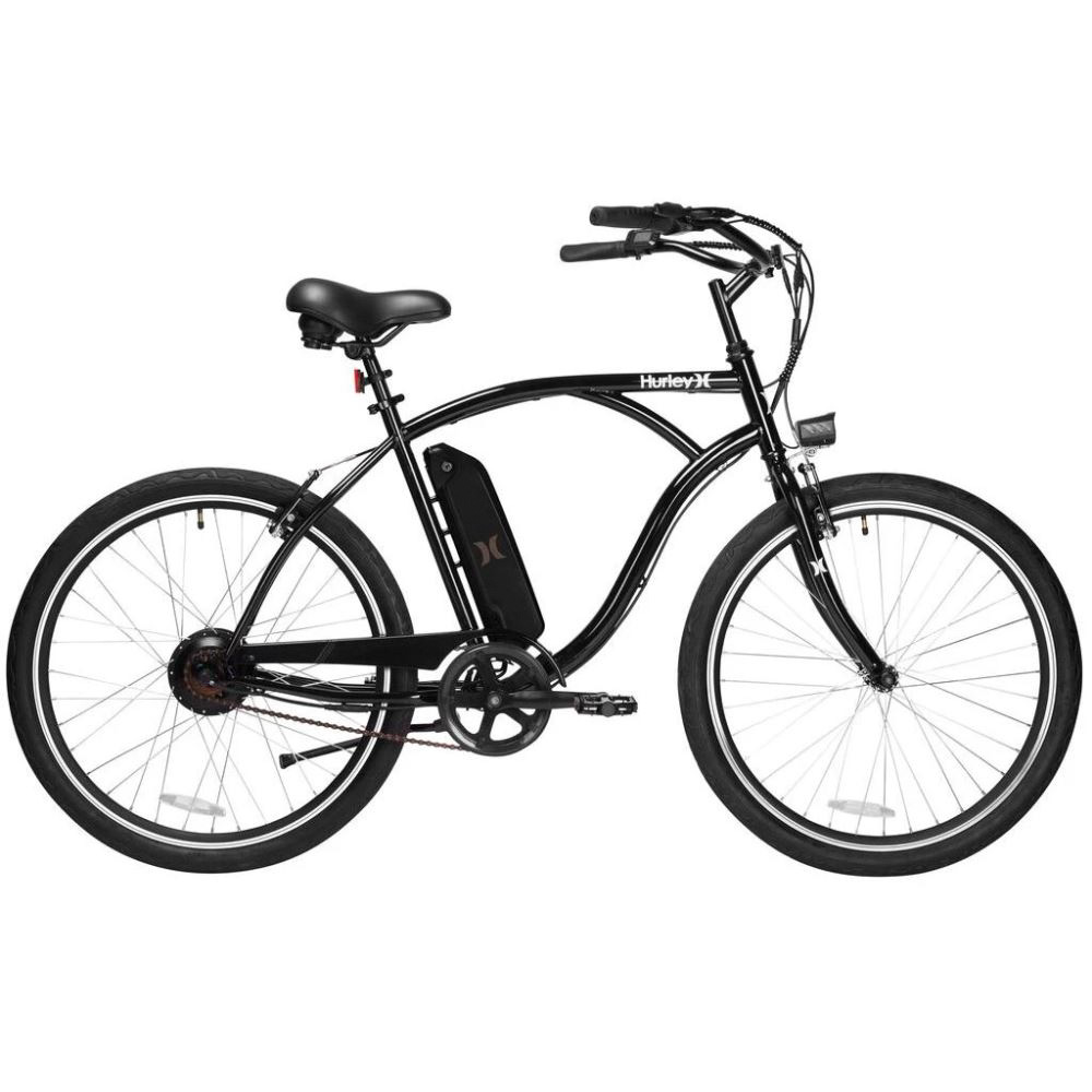 Hurley Layback-S Cruiser E-Bike - MED BLACK