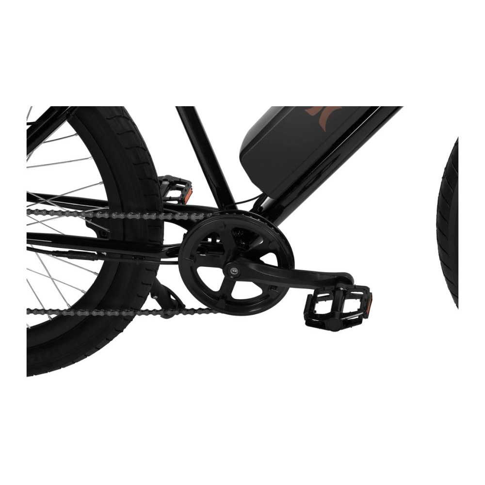 Hurley Swell E Fat Tire E-Bike - LG BLACK