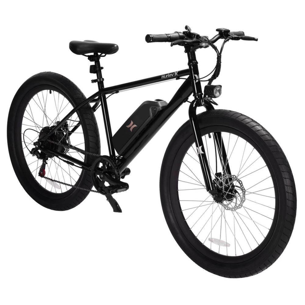 Hurley Swell E Fat Tire E-Bike - LG BLACK