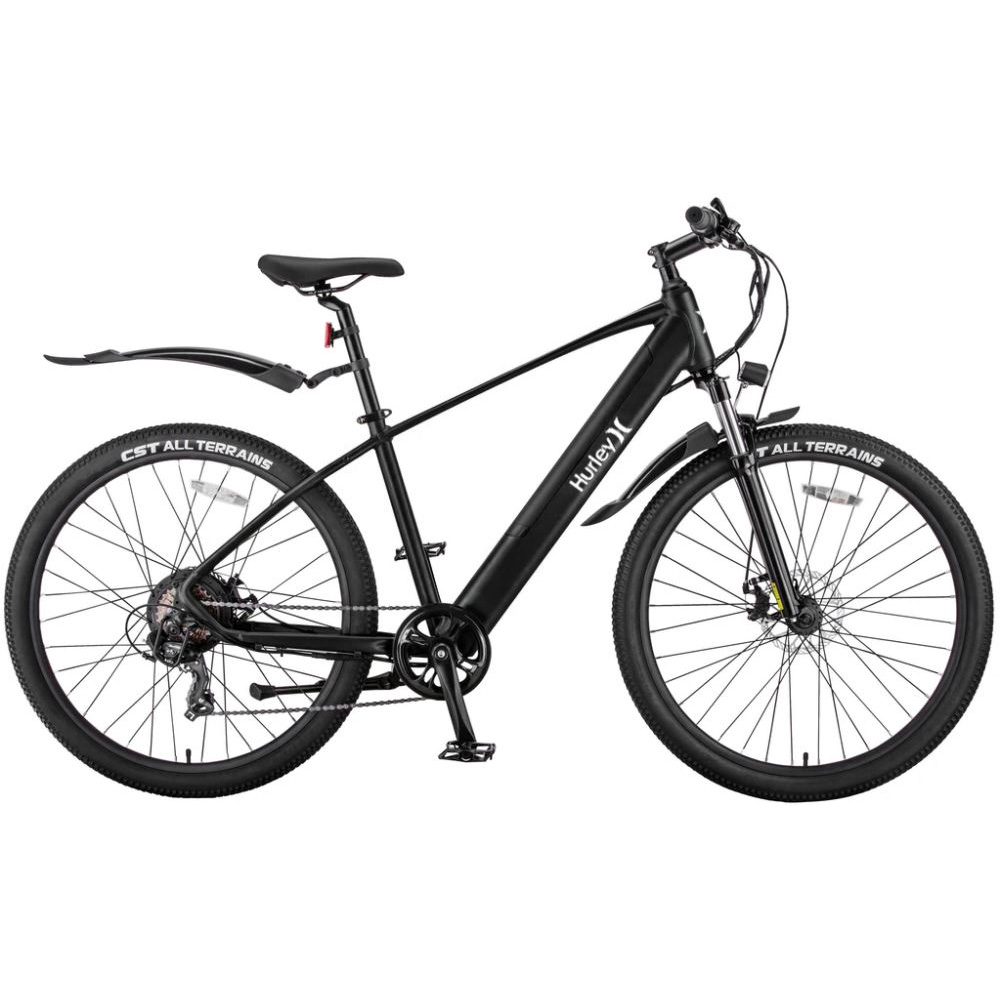 Hurley Tailside Mountain E-Bike - LD BLACK