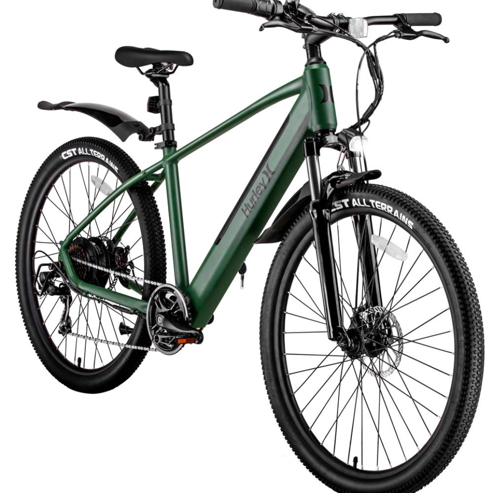 Hurley Tailside Mountain E-Bike - LG GREEN