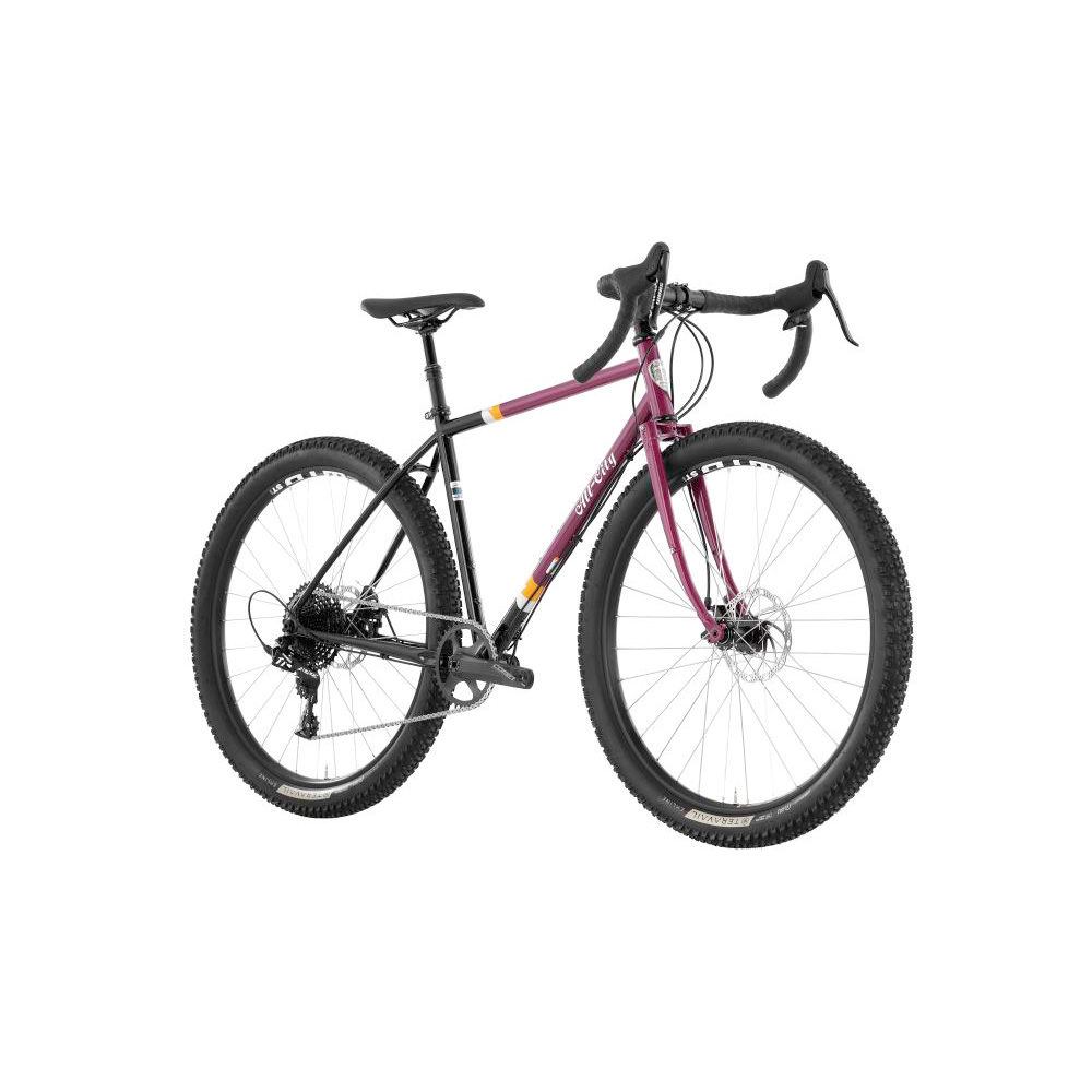 All-City Gorilla Monsoon APEX Bike 2022 - CHARRED BERRY - 58CM