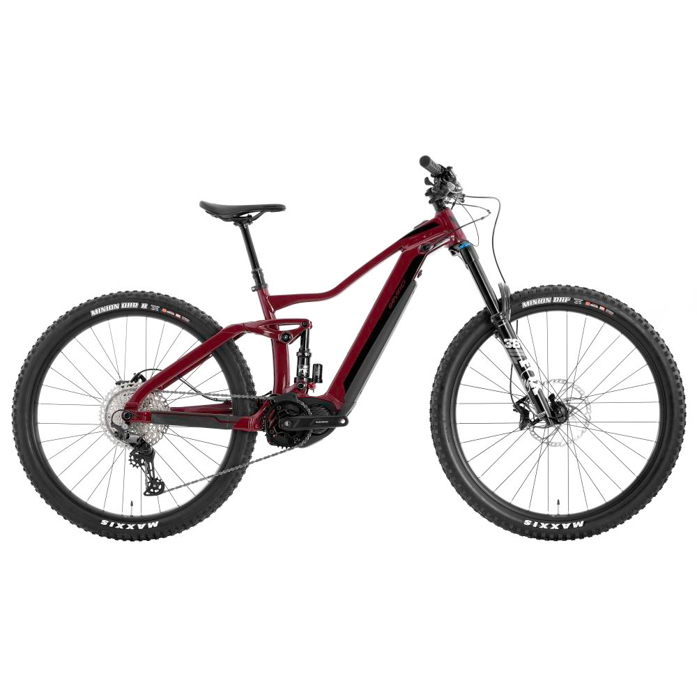 Devinci DC A29 Deore E-Bike 2021 - LG POWER/RED