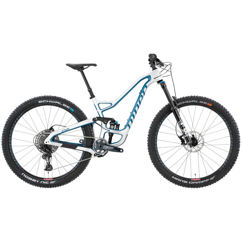 NINER RIP RDO 2-STAR BIKE 2022 - SILVER/BAJA BLUE - XL