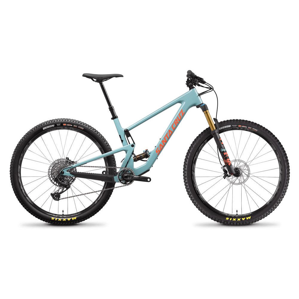 Santa Cruz Tallboy 4 CC X01 Bike 2022 - LARGE AQUA