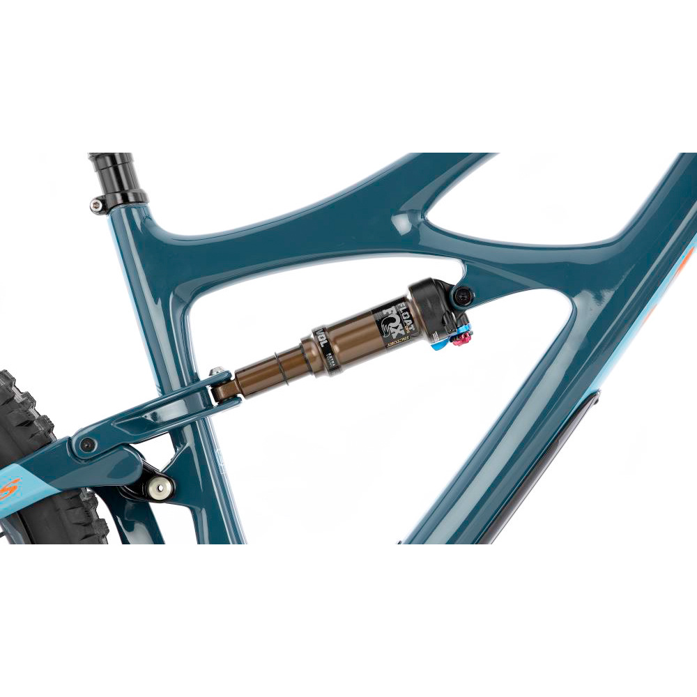 Ibis Mojo 4 Logo Carbon Wheel Deore Bike 2022 - BLUE X LARGE