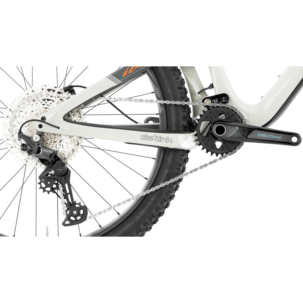 Ibis Mojo 4 Logo Carbon Wheel Deore Bike 2022 - GREY LARGE
