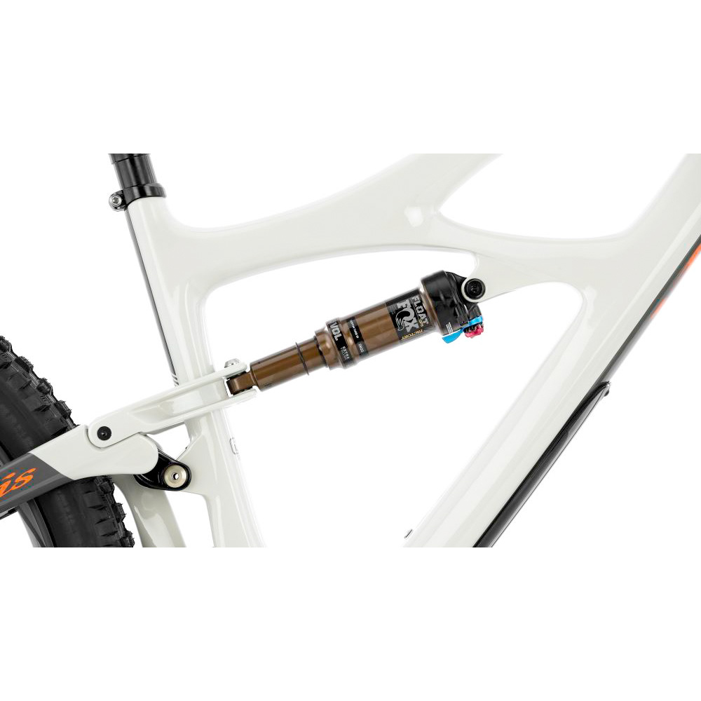 Ibis Mojo 4 Logo Carbon Wheel Deore Bike 2022 - GREY LARGE