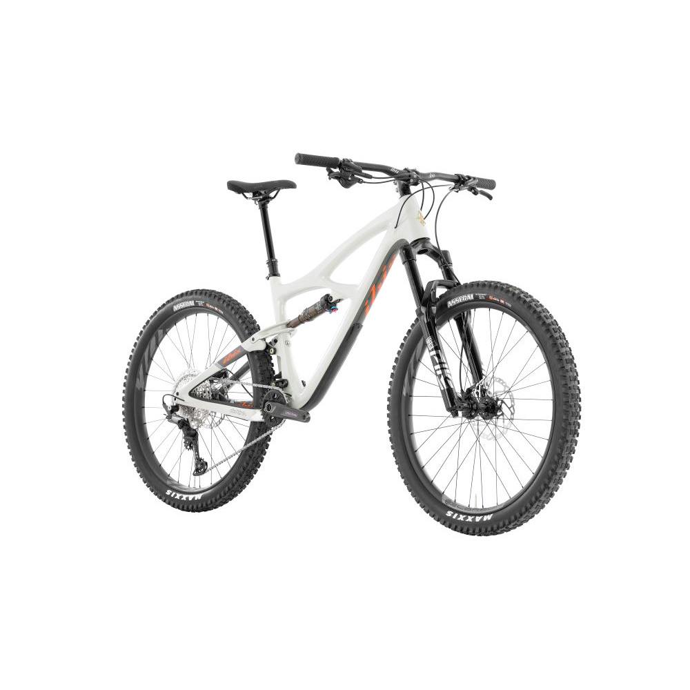 Ibis Mojo 4 Logo Carbon Wheel Deore Bike 2022 - GREY LARGE