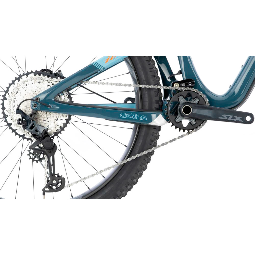 Ibis Mojo 4 Logo Carbon Wheel SLX Bike 2022 - BLUE SMALL