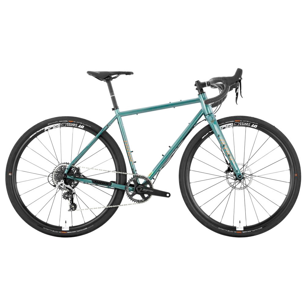 Niner RLT Steel 3-Star Bike 2022 - EMERALD GREEN - 47CM